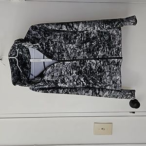 Lululemon RARE Scuba Hoodie | Light Cotton Fleece Masked Lace Starlight Black